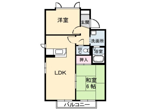 パークアベニュー１号の物件間取画像